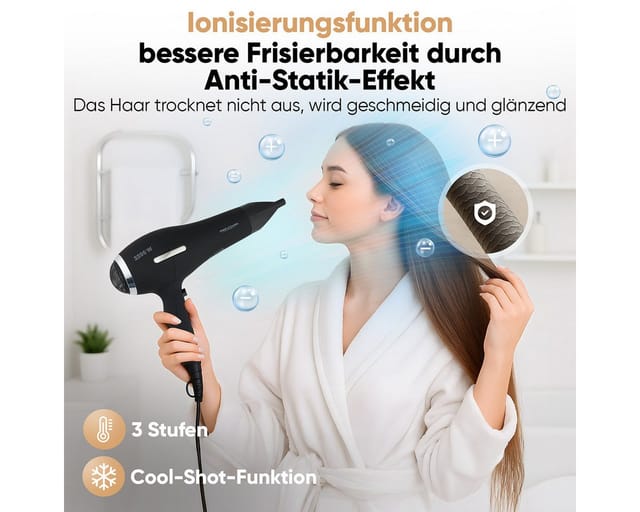 Clatronic HAARTROCKNER 2200W (PC-HT 3017 SW)
