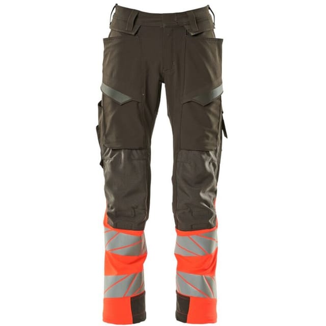 Mascot Hose mit Knietaschen 19179-511-18222 Gr. 82C64 dunkelanthrazit/hi-vis rot