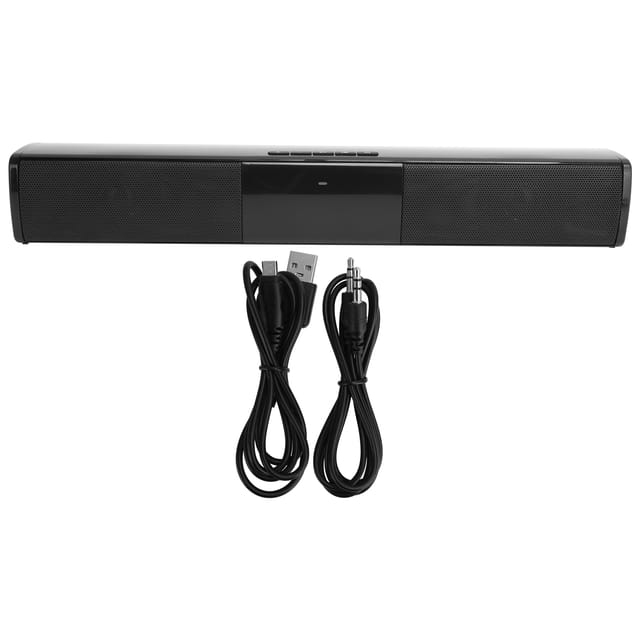 BS-28A Bluetooth-Lautsprecher mit Subwoofer, USB-Player und Wandhalterung – Langer und kraftvoller Klang