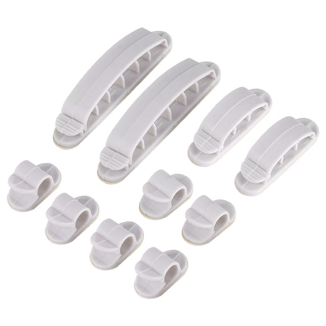 10 Stück Kabelhalter Für Den Schreibtisch, Kabelorganisator-clips, Kabelmanagement-haken Für Zuhause Und Büro