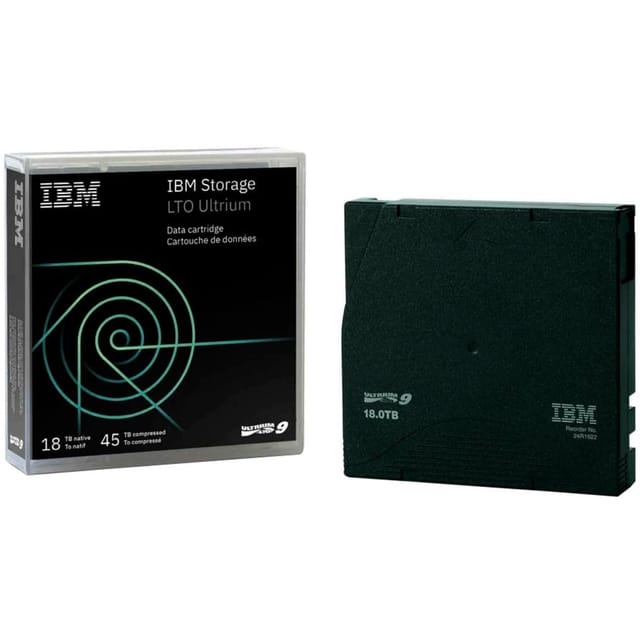 IBM 02XW568 Backup-Speichermedium Leeres Datenband 18 TB LTO