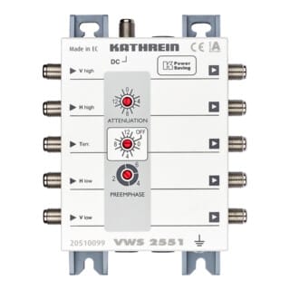 [GEBRAUCHT] Kathrein VWS SAT-Verstärker SAT-Verteilnetzverstärker Verstärker 4-fach 16 dB