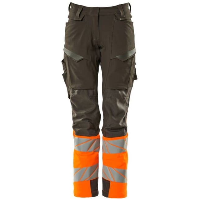 Mascot - Hose mit Knietaschen 19178-511-1814 Gr. 36 dunkelanthrazit/hi-vis orange