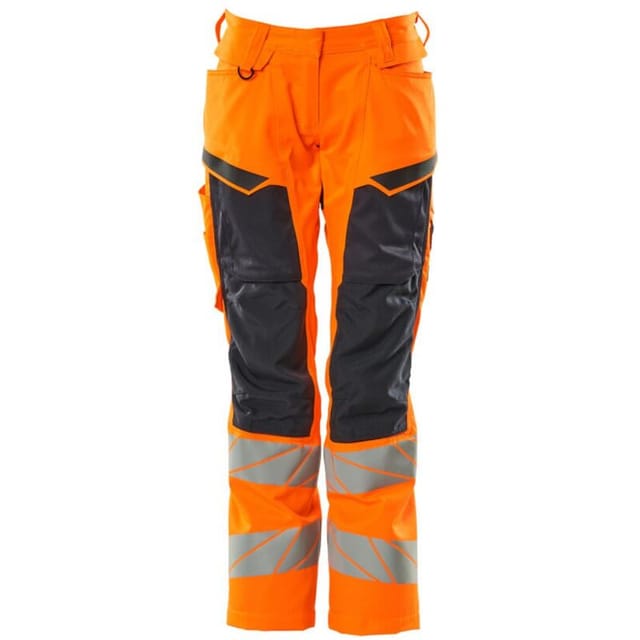 Damen-Bundhose 19578-236-14010 Gr. 76C48 hi-vis orange/schwarzblau - Mascot