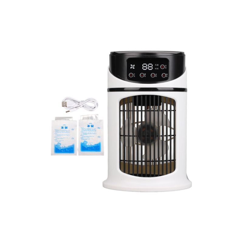 Enowelir Mini-klimaanlage, Leiser, Wasserbasierter Luftkühler Für Zuhause, Büro, Terrasse Und Garten