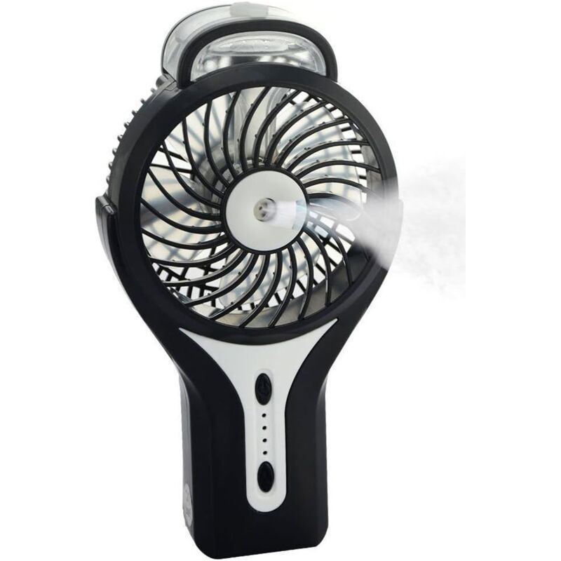 Mini-ventilator Mit Erfrischendem Sprühnebel, Usb-akku Zum Aufladen, Ideal Für Zuhause, Büro Und Reisen