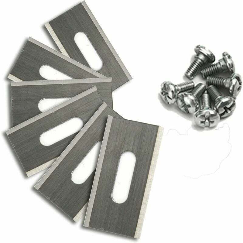 Enowelir Trimmermesser Für Husqvarna Rasenmäher, 30er-pack, Edelstahl, Doppelschneide, 65 Mm Höhe, Garten & Heimwerken