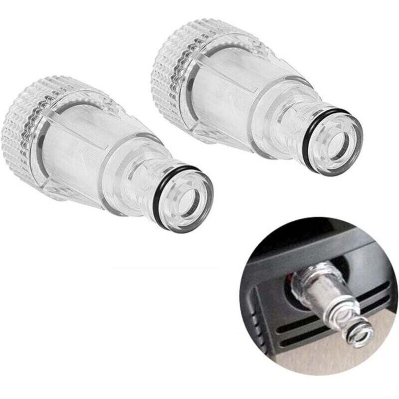 Enowelir Wasserfilter Für Hochdruckreiniger, 2er-pack, Kompatibel Mit Gartenanschlüssen, Für Heimwerkerprojekte Im Außenbereich, Terrasse Und Garten