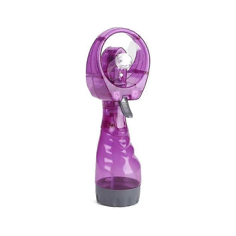 Wiederaufladbarer, Tragbarer Tischventilator Mit Integriertem Luftbefeuchter Und Sprühfunktion – Leise, Kompakt Und Kabellos