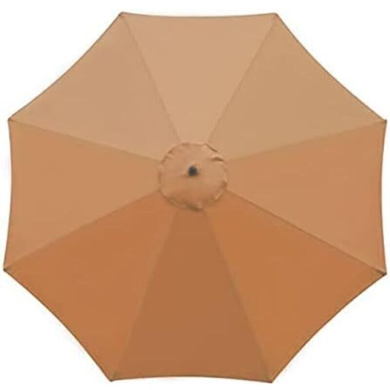 Enowelir Sonnenschirmhülle Mit 8 Rippen, 1 Stück, Wasserdicht, Uv-beständig, 3 Meter, Für Garten, Terrasse Und Außenbereich, Farbe Khaki