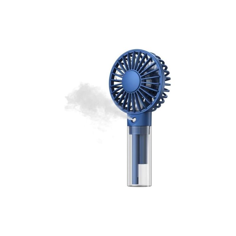 Enowelir Tragbarer, Wiederaufladbarer Ventilator Mit 32-ml-sprühflasche, Kompakt Für Garten, Terrasse, Balkon, Außenbereich, Zuhause