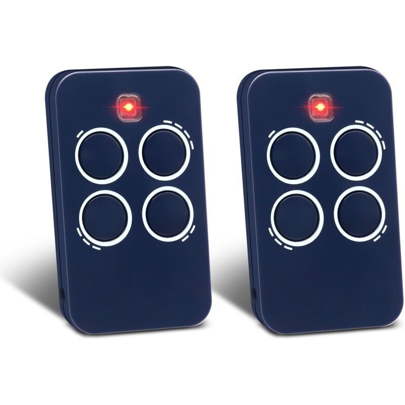Enowelir Garagentor-fernbedienung, 433,92 Mhz, 2er-pack, 4 Kanäle, Kompatibel Mit Echo Tx4, Tx2 Und Te443h, Heimwerkerbedarf, Haus Und Garten