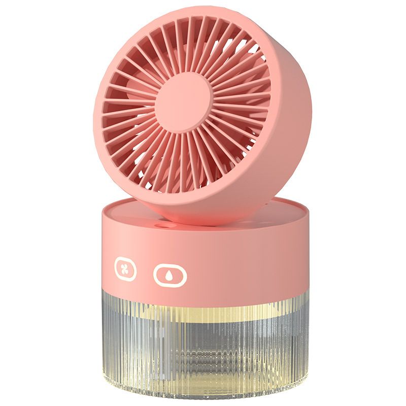Enowelir Usb-tischventilator Mit 350-ml-sprühflasche, Leise Und Tragbar Für Zuhause, Terrasse Und Heimwerkerprojekte.