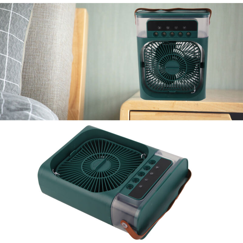Enowelir 600ml Verdunstungsventilator, Usb, 3 Geschwindigkeitsstufen, Rgb-led, Für Zuhause, Terrasse, Garten, Außenbereich