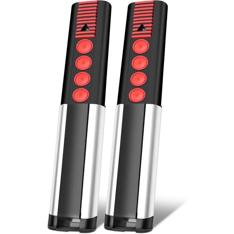 Enowelir 433,92 Mhz Torfernbedienung, 2er-pack, 4 Kanäle, Integrierter Signalton, Kompatibel Mit Den Modellen 4013, 4014 Und 4022 Für Haus, Garten Und Heimwerkerprojekte