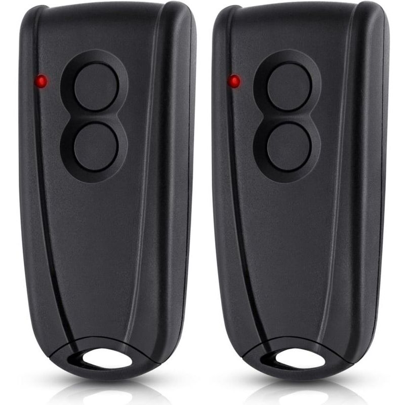 Enowelir 433 Mhz Garagentor-fernbedienung, 2er-pack, Kompatibel Mit Ecostar Rsc2 Rse2 Rsz1, Liftronic Europro D2500 D5000 S4000