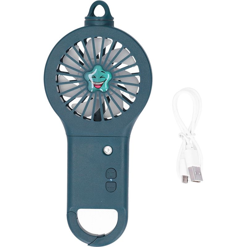 Niedlich Gestalteter, Multifunktionaler, Tragbarer Sprühventilator Mit Wassersprühfunktion, Ideal Für Reisen Und Freihändige Nutzung