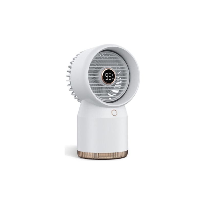 Enowelir Mini-klimaanlage, Tragbar, Leise, Usb-aufladbar, Kompakter Ventilator Und Luftbefeuchter Für Schlafzimmer, Büro, Zuhause Und Terrasse