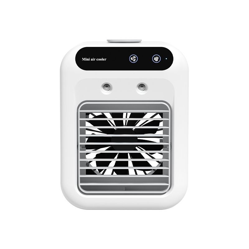 Wiederaufladbarer Tischventilator Mit Tragbarer Sprühfunktion – Effiziente Kühlung, 6,4 X 11,4 X 21,4 Cm – Lange Akkulaufzeit