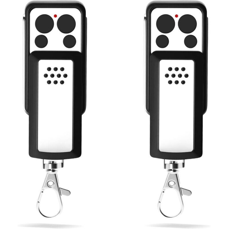 Enowelir 433,92 Mhz Torfernbedienung, 2er-pack, 4 Kanäle, Rolling Code, Kompatibel Mit Den Modellen 114253, 104250, 104257, 104251, 104350, Batterien Enthalten