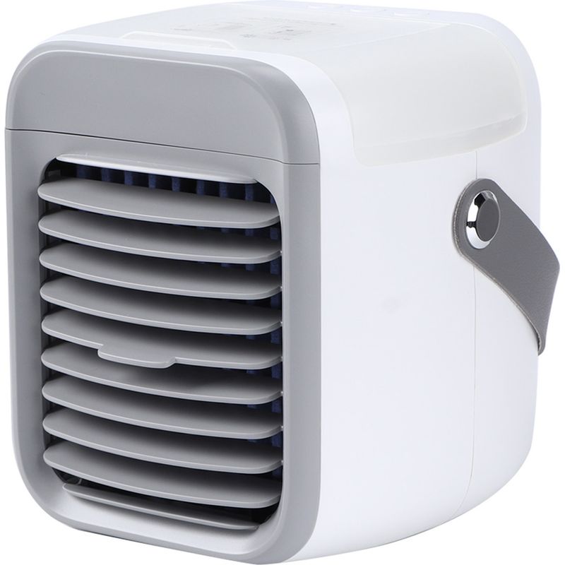 Enowelir Mini Tragbare Leise Klimaanlage Für Zuhause, Büro, Terrasse, Balkon, Außenbereiche - Kompakter Sommerluftkühler