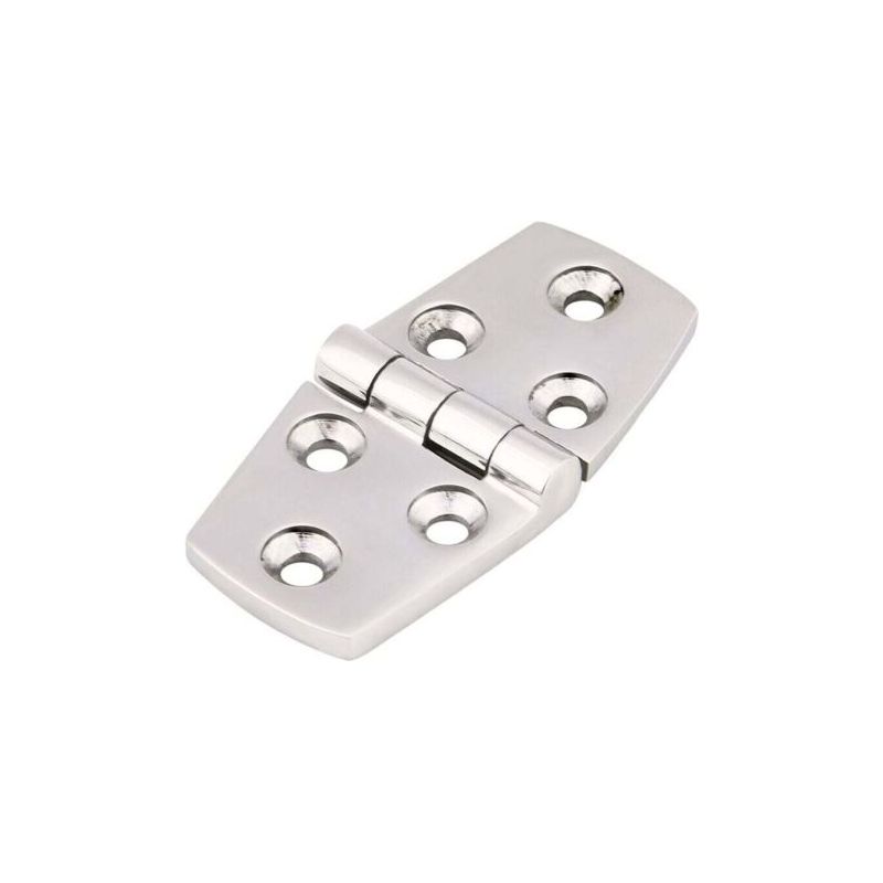 Charnière De Porte Affleurante En Acier Inoxydable Pour Porte De Cabine De Bateau Marin 76 X 38 Mm