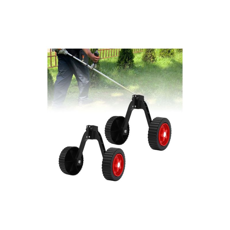 Roue De Support Ajustable Pour Tondeuse Universelle Roue Démontable Pour Entretien Jardin