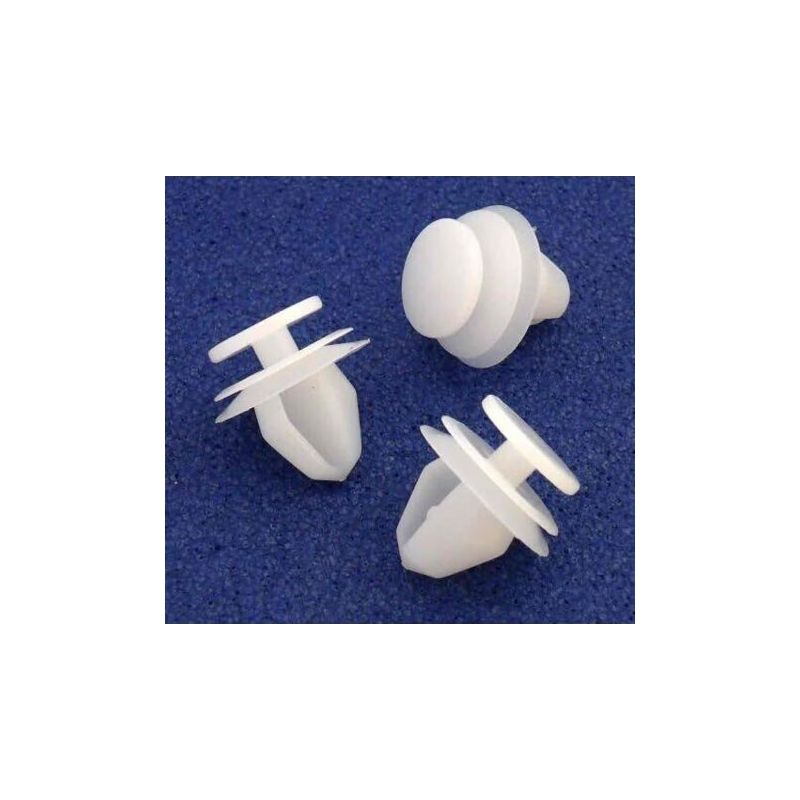 20 X Clips Agrafe Plastique Moulures Et Bandeaux -- 6991s6 / 6991.s6