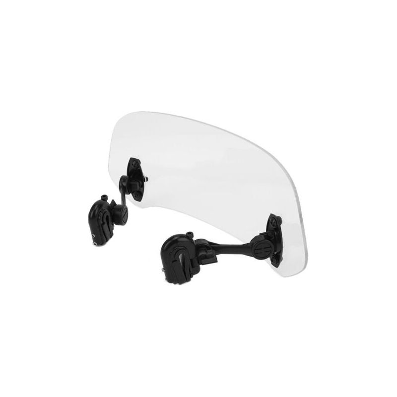Pare-brise Transparent En Acrylique Pour Moto – Réglable Pour Confort Optimal – Installation Facile Sans Modification – Améliore Performance Coupe-vent