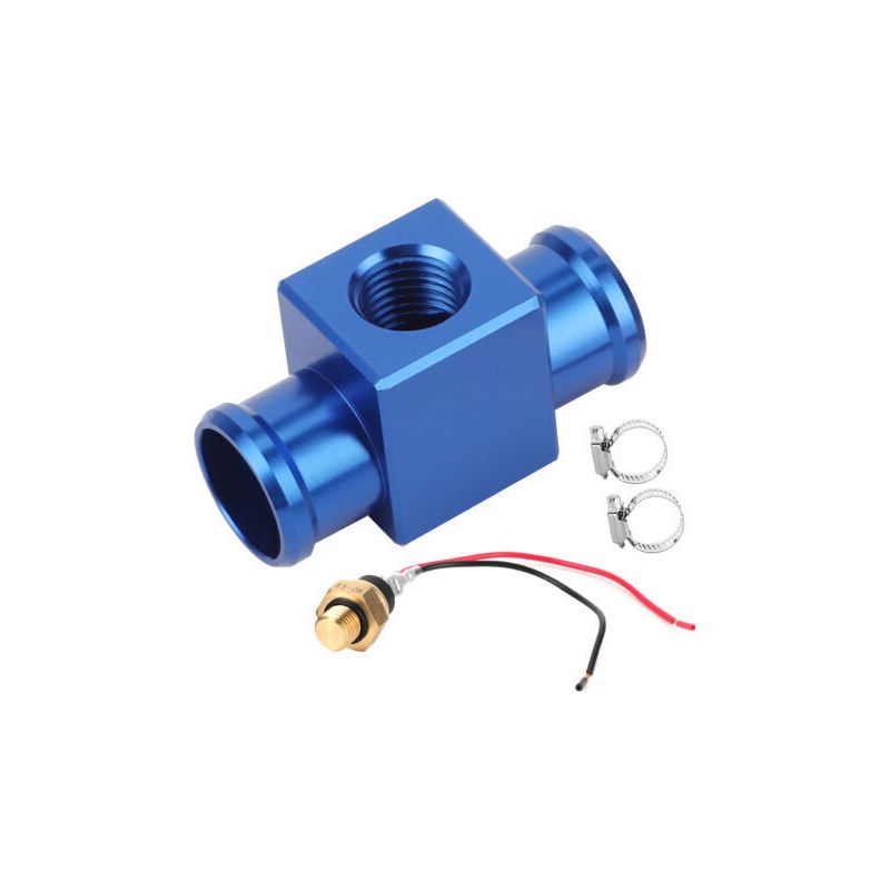Thermostat Interrupteur De Température De L'Eau Radiateur Ventilateur De Refroidissement Capteur De Température Pour Moto Atv Véhicule Tout-terrain (bleu)
