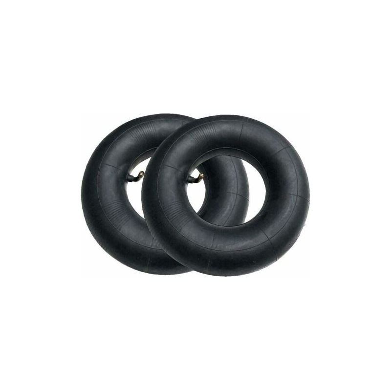 2pcs Pneu De Chambre À Air Séries 4.10/3.50-4 Pouces Pour Diable, Chariot, Chariot Manuel, Chariot De Jardin, Tondeuse À Gazon, Tube De Remplacement 4.10-4-
