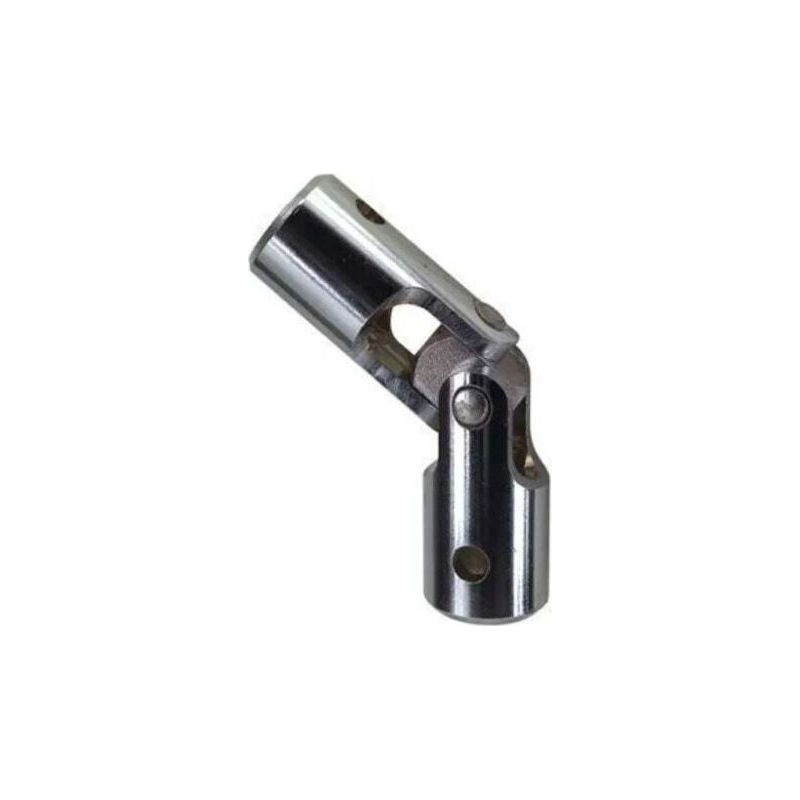 Genouillière, Articulation De Volet Roulant, Pour Tige D. 12 Et Tringle 12 Mm, Acier Chromé-