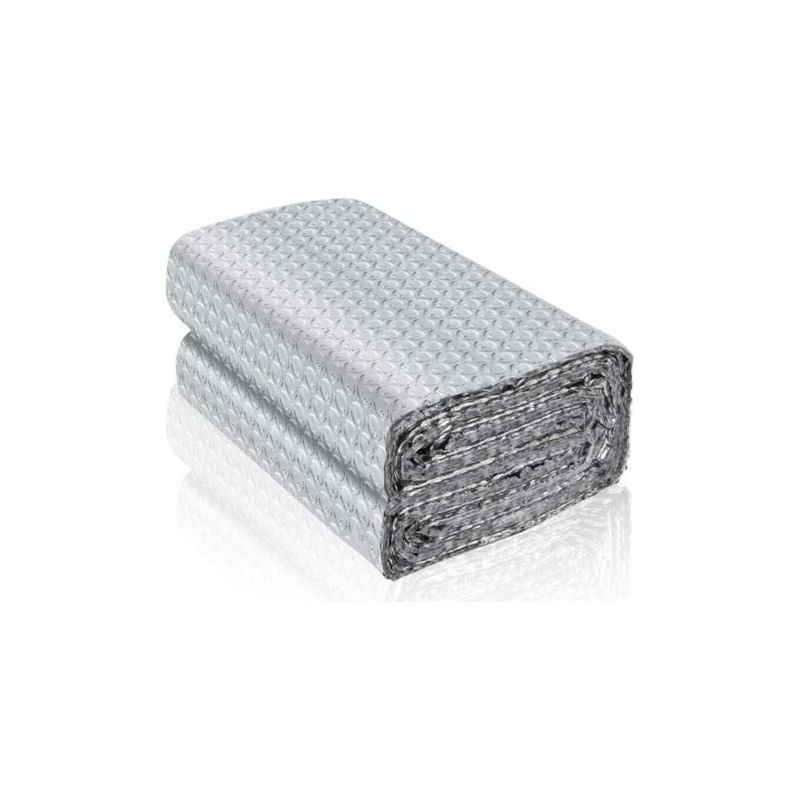 Rouleau Isolant Thermique En Aluminium Feuille Réflecteur De Radiateur Film Isolant Thermique Fenêtre Plaque Isolation Thermique Pour Voiture Mur (3m×60cm)
