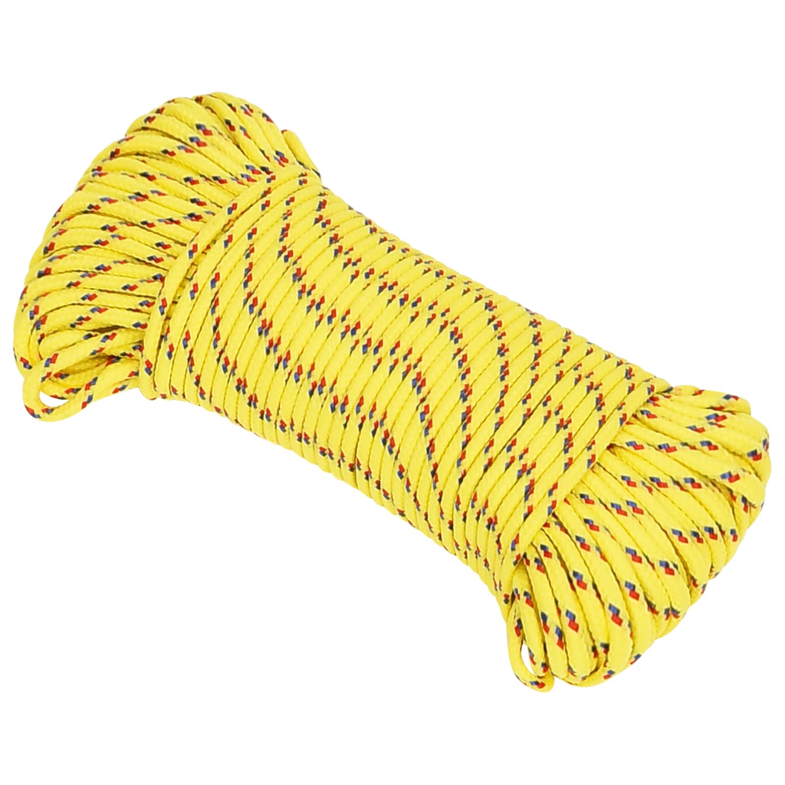Mehrzweck-allzweckseil 5 Mm 100 M Gelb Pp 150 Kg Max. Traglast Vidaxl