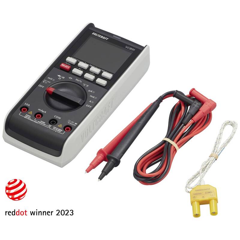 [neuwertig] B-ware Voltcraft Vc891 Hand-multimeter Handmultimeter Multimeter Kalibriert Datenlogger