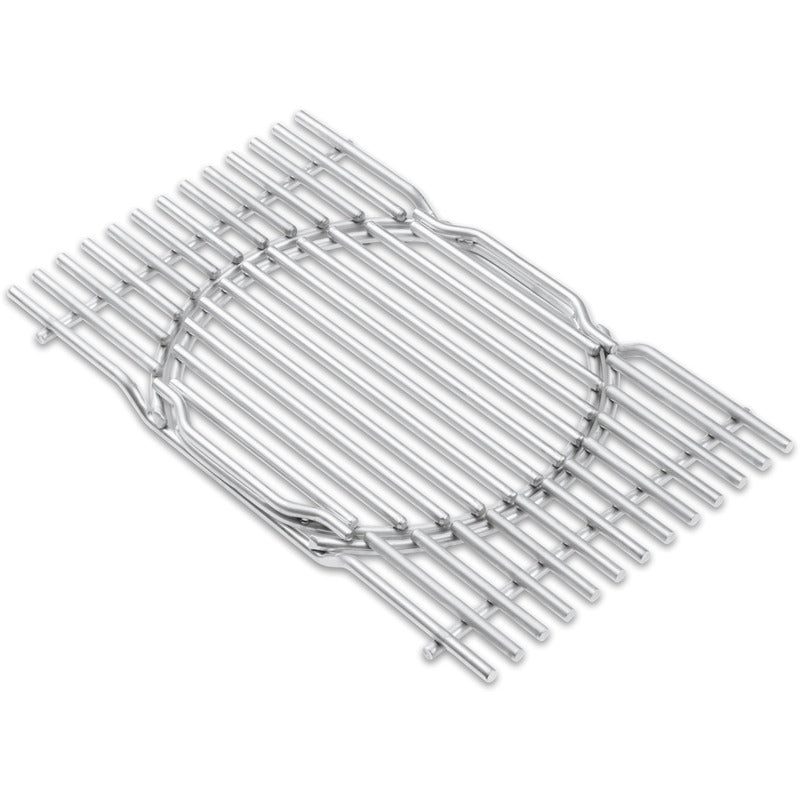 [neuwertig] B-ware Weber Grillrost Gourmet Bbq System 7585 Edelstahl 2-teilig Für Summit 600-serie