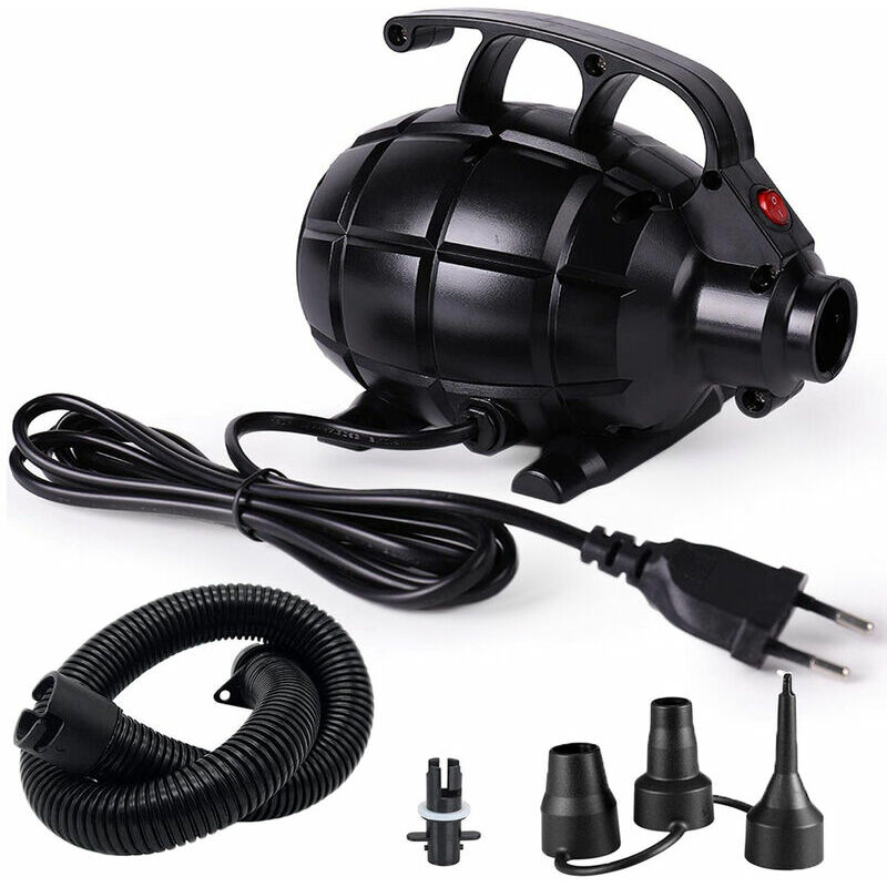 220v 600w Luftkompressor Elektrische Luftpumpe Tragbare Heimluftmatratze Luftkissenpumpe Gymnastikmattenpumpe