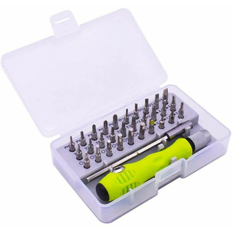 32-teiliges Schraubendreher-set, Tragbare Präzisions-schraubendreher-reparaturwerkzeuge Für Telefon, Computer, Spielzeug, Brillen, Uhren Usw