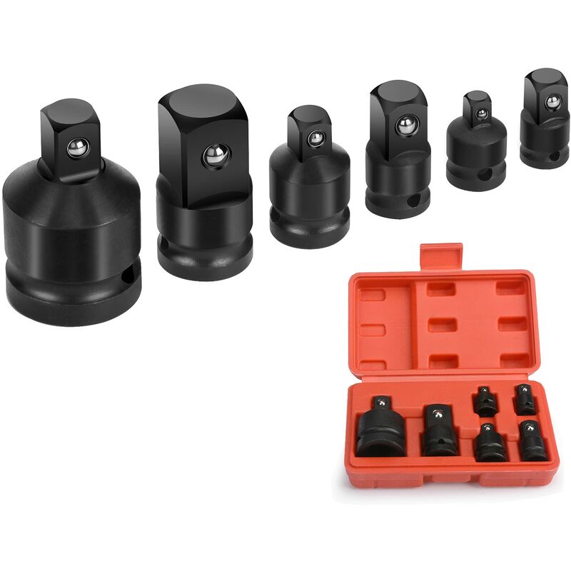 6er-pack Steckschlüssel-adapter-reduzierstücke Für Steckschlüssel-konverter 1/4, 3/8, 1/2, 3/4
