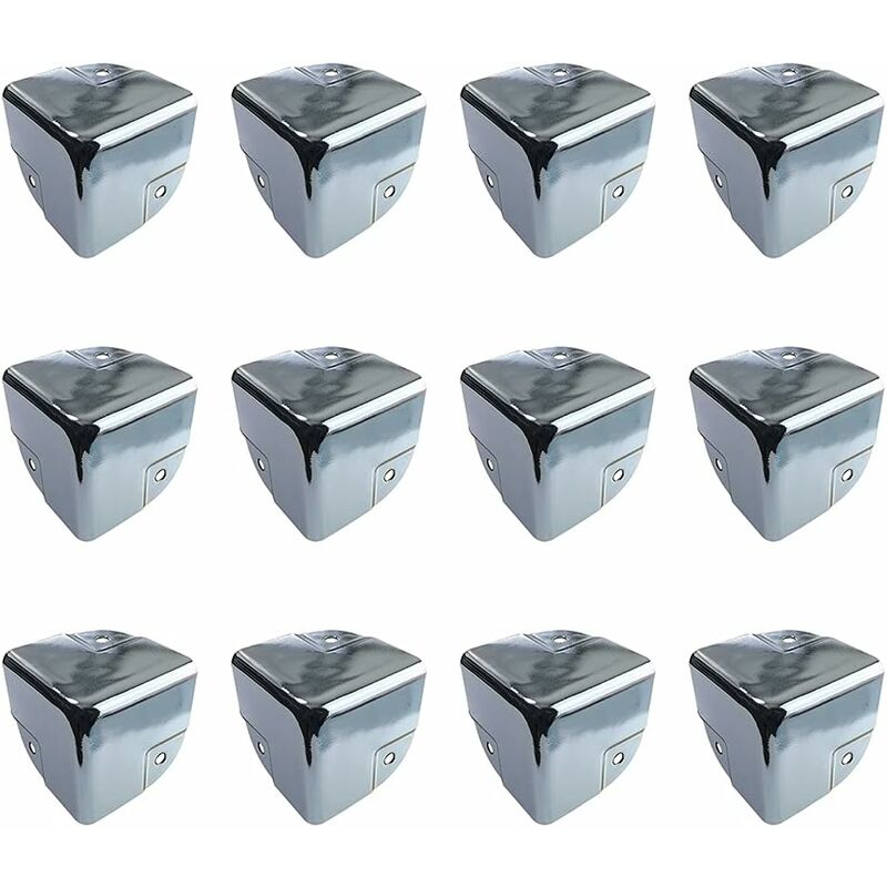 Möbelschutz, Metall-eckenschutz, Tischeckenschutz, 12 Stück, Metallkanten-eckenschutz, Klammern, Eckenschutz Für Scharfe Tische Und Möbel