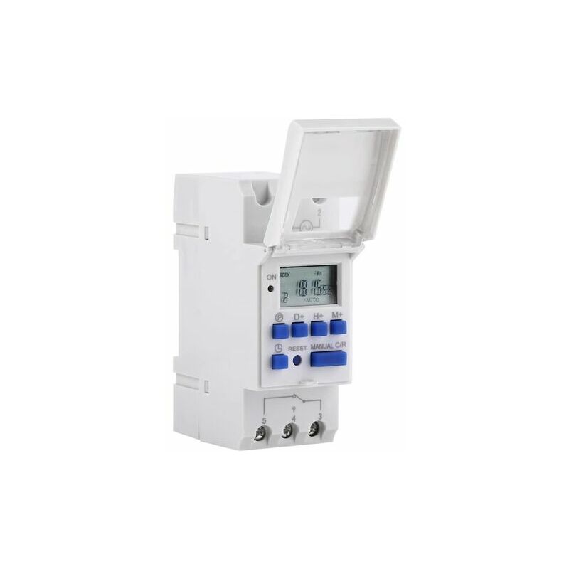 Lcd-timer, Wöchentlicher Elektrischer Zeitplaner, Digitaler Zeitschaltuhr, 15 A (220 V)