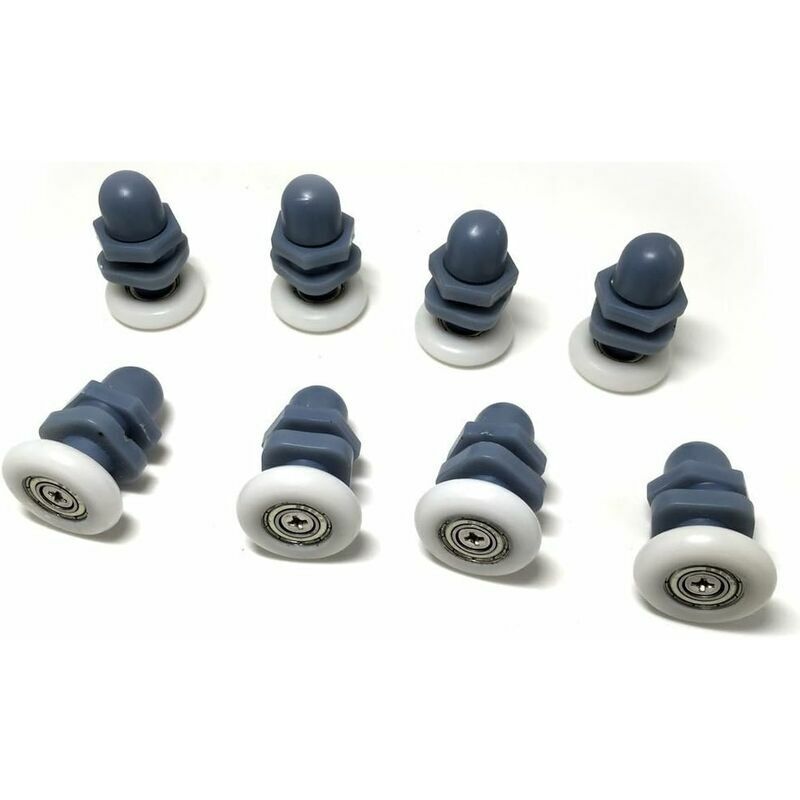 10 Stück Duschtürschienen/räder/riemenscheiben/führungen, 19 Mm Durchmesser