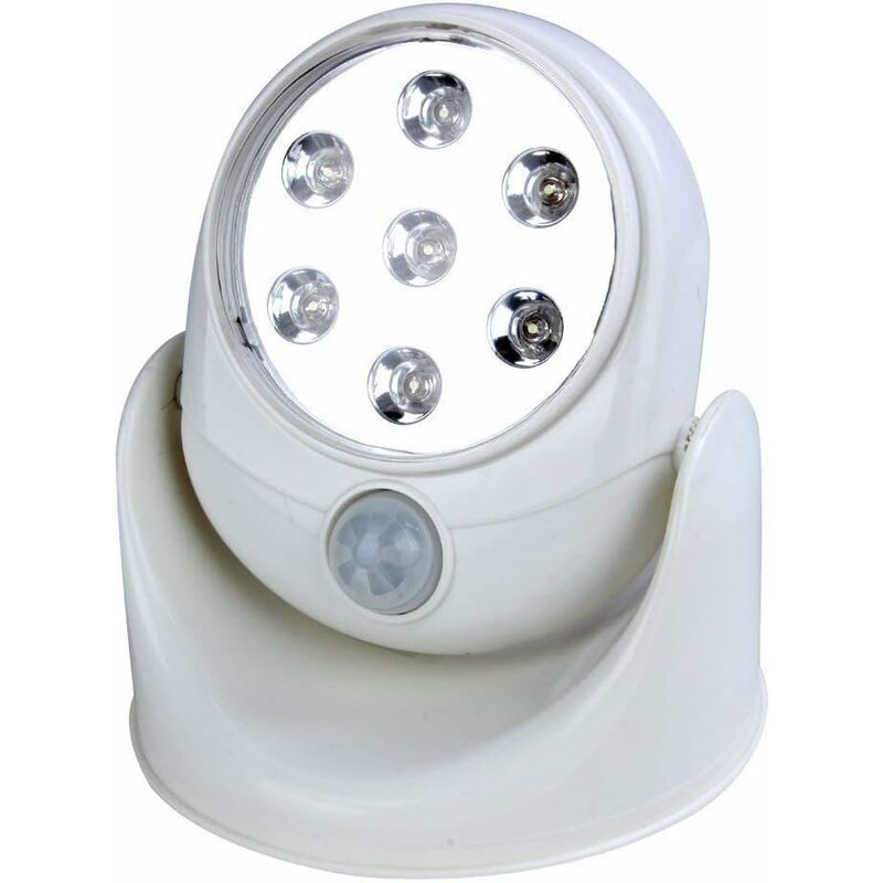 Led-lampe 360°: Kabellose Led-lampe Mit 360° Schwenkbarem Bewegungssensor