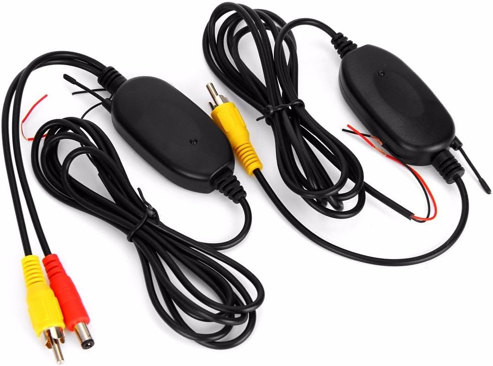 2,4g Kabelloser Rca-videoempfänger, Kabelloser Sender Und Empfänger Für Rückfahrkamera Und Einparkhilfe-monitor