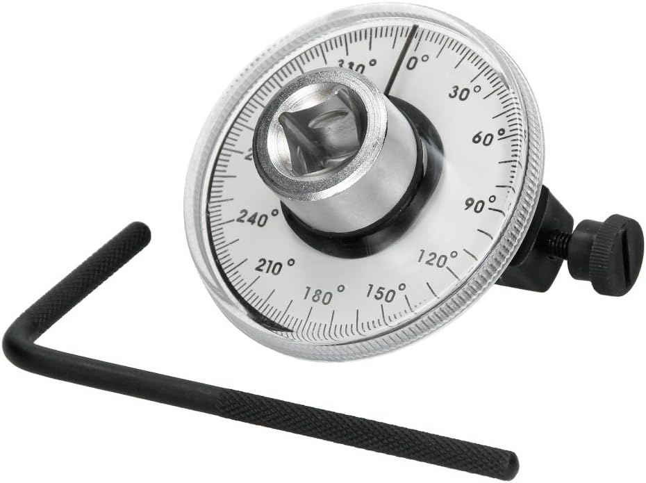 Winkel-drehmomentschlüssel Goniometer 1/2 Zoll, Antriebsdrehmomentanzeige, Drehwinkelmesser, Auto-garage-werkzeug, Einstellbare Automatische Messung