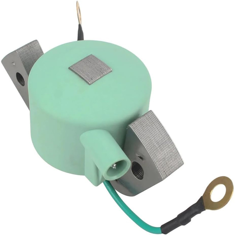 Zündspulen, Zündspule 584477 Grüner Runder Motorzündspulenersatz Für 20 Ps 1951-1972