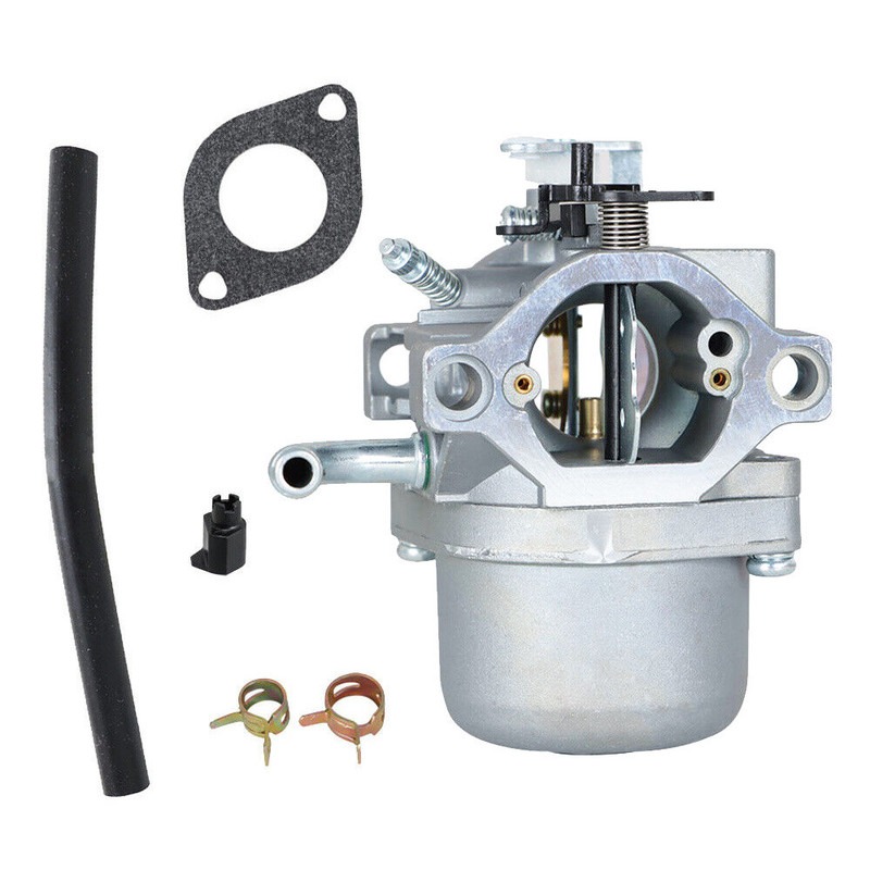 Vergaser 590399, Kompatibel Mit Briggs & Stratton 590399, 593432, 796077 Für 121602, 121607, 121612, Mit Dichtung Und Kraftstoffleitung