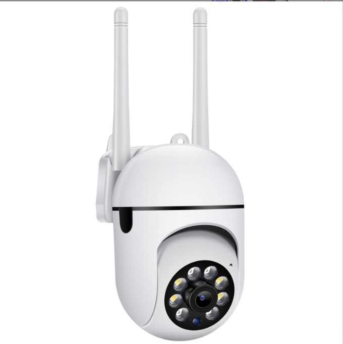 2mp Ptz-wlan-überwachungskamera Für Den Außenbereich, Wasserdichte 360°-wireless-ip-kamera, Farbnachtsicht, Zwei-wege-audio, Sofortalarm (1p, Weiß)