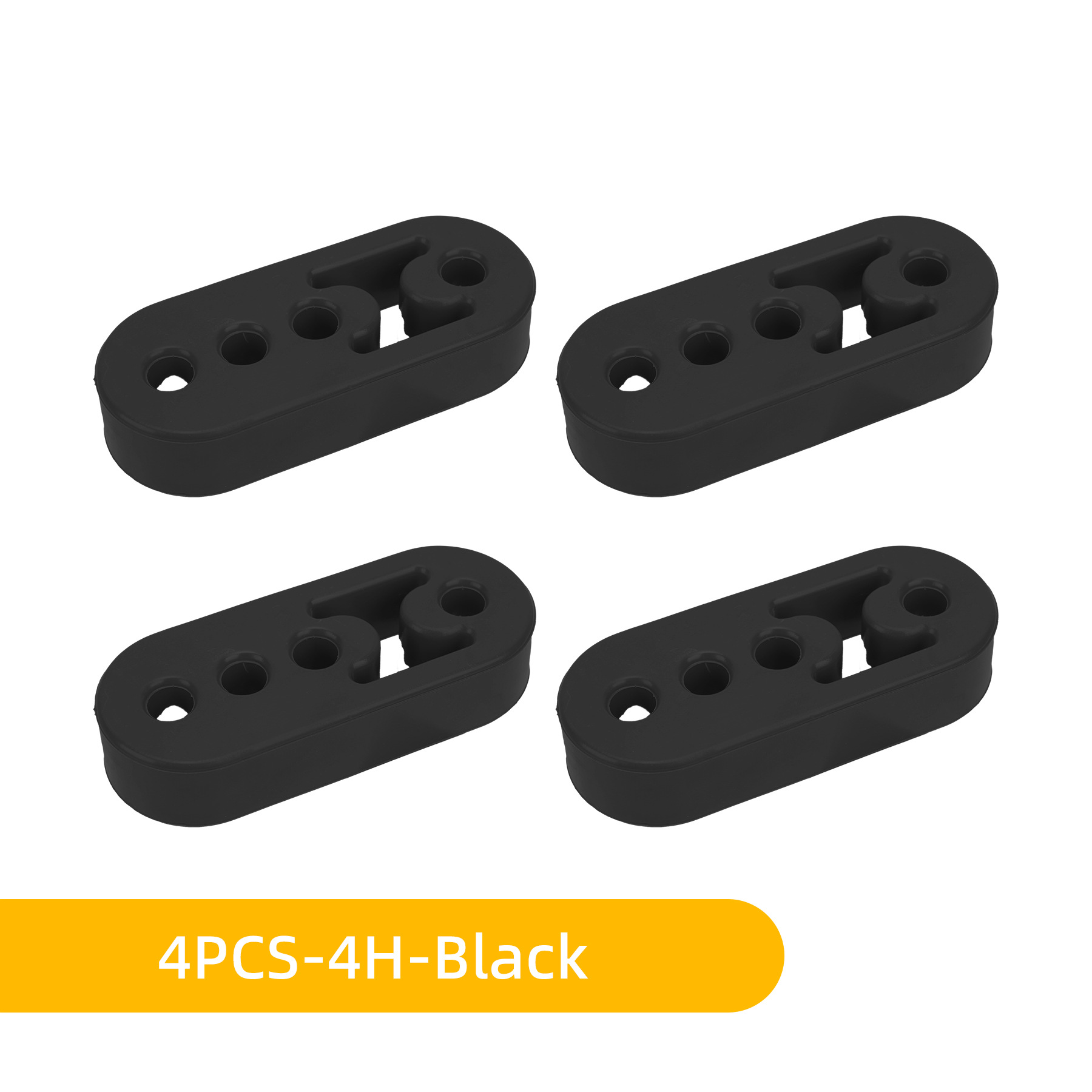 4pcs Auto Auspuff Aufhänger 4 Löcher Gummi Auspuff Montieren Silent Block Für Die Meisten Autos