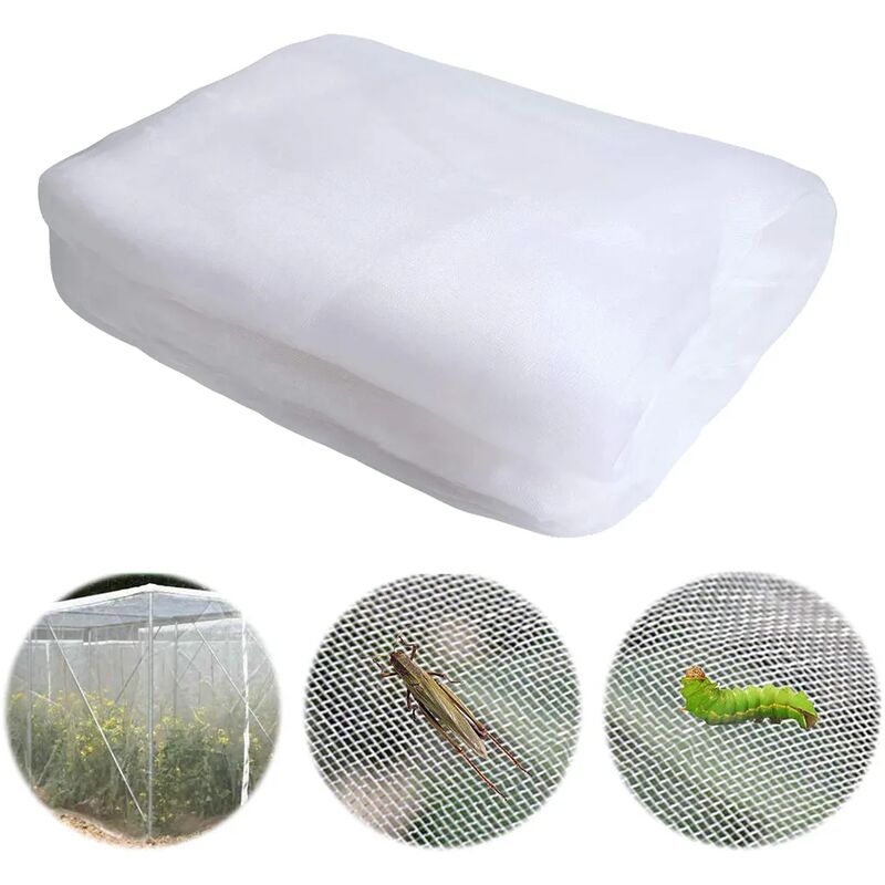 Gartennetz, Insektennetz, Gartengemüsenetz, Pflanzenschutznetz, Feinmaschiges Insektenschutznetz, Blumenschutznetz, Gartennetz 3 X 6 M